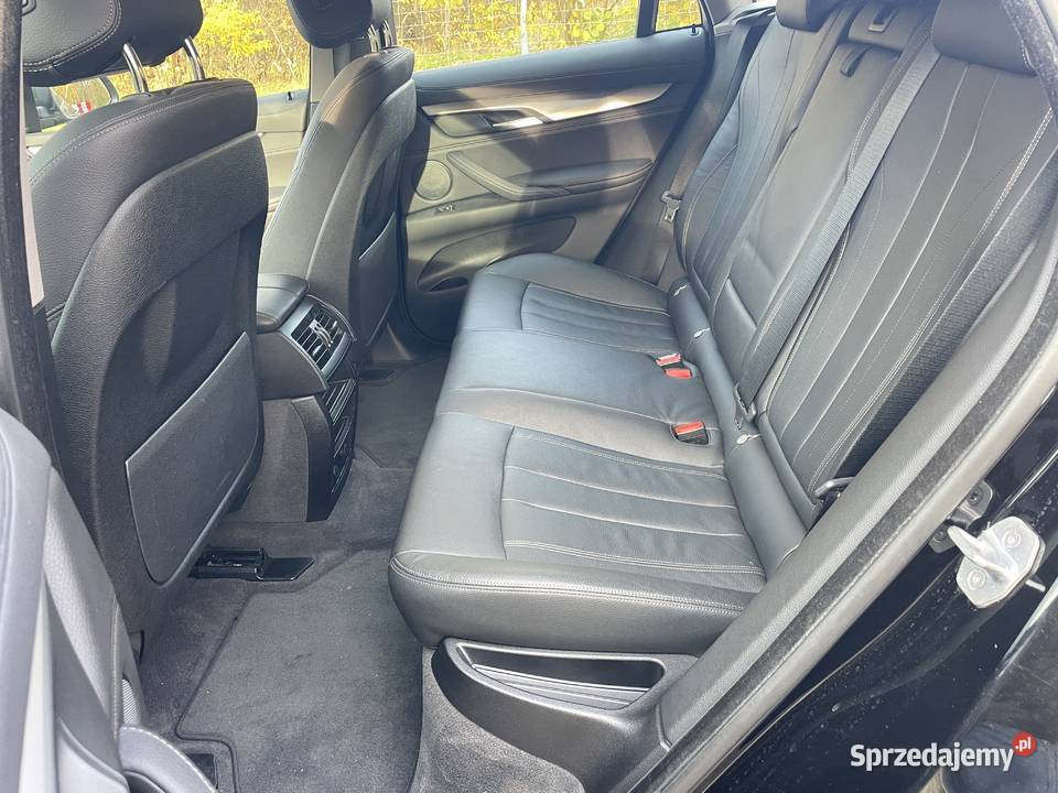 BMW X6 2019 XDrive 258 Niski Przebieg Salon ASO czarny Lubartów sprzedam
