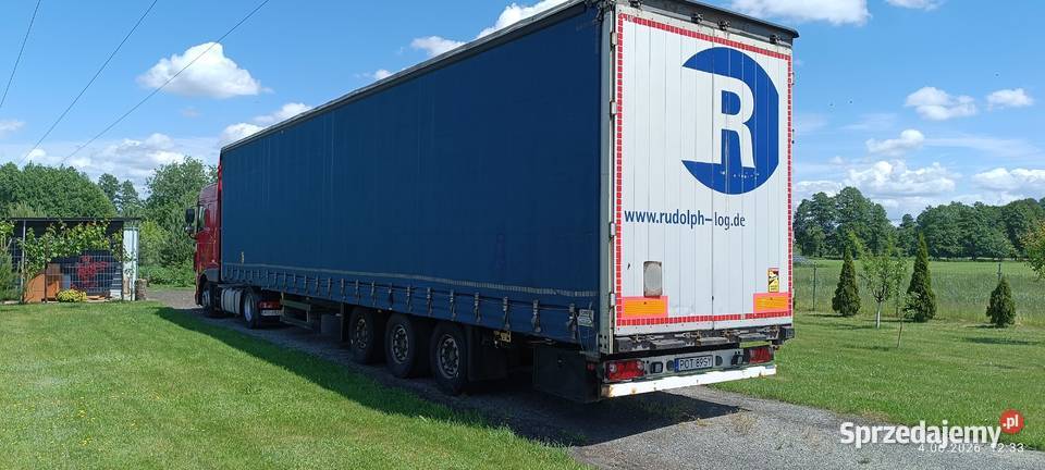 DAF XF XF460 mega z naczepą zestaw Rok produkcji 2015 Ostrzeszów sprzedam