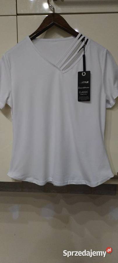 Bluzka w kolorze białym Lublin sprzedam