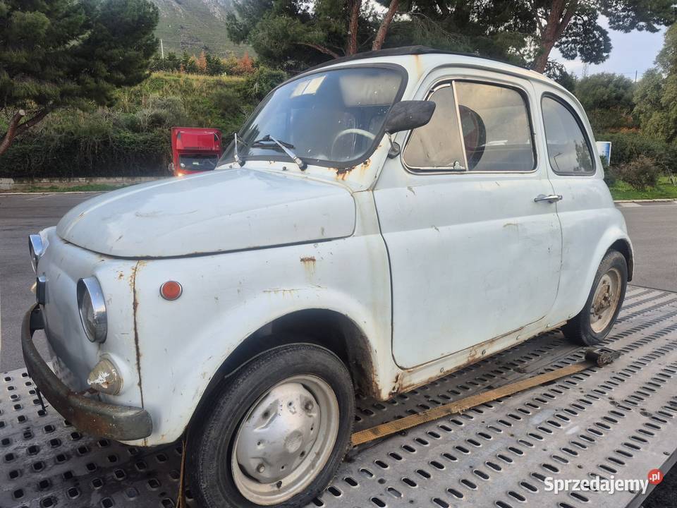 Fiat 500 z małym licznikiem 1967 500 Częstochowa