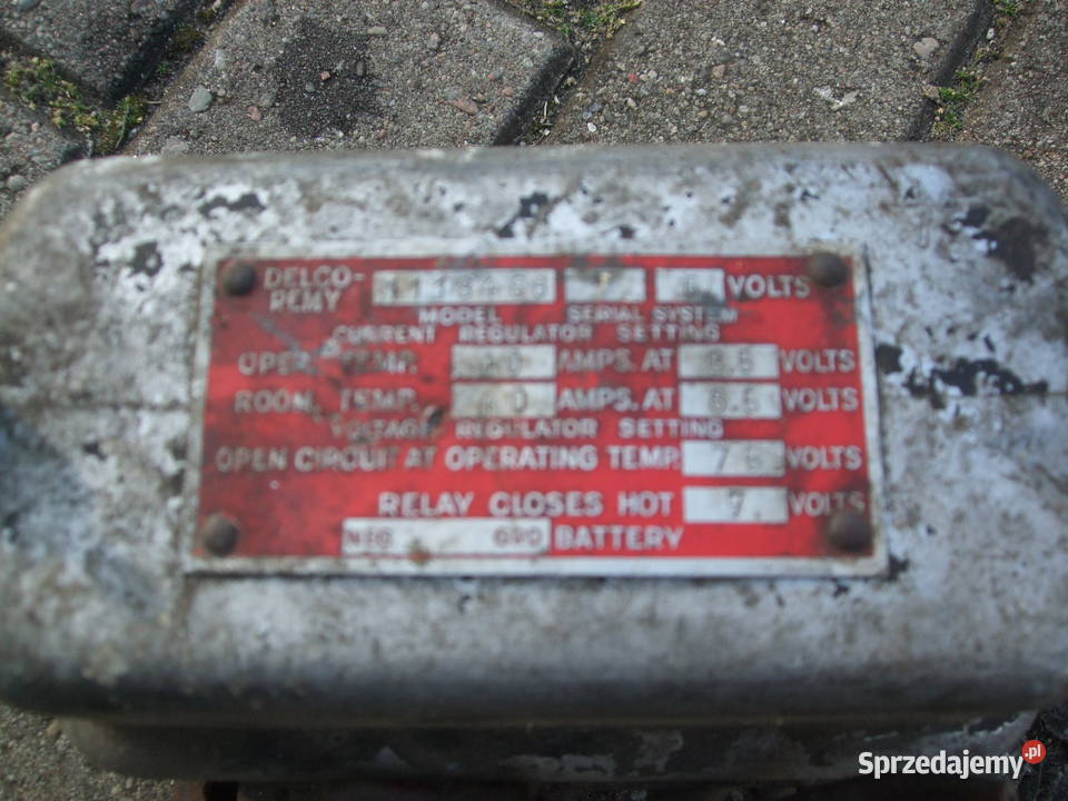 Stary regulator napięcia 6v do samochodów Motoryzacja Supraśl