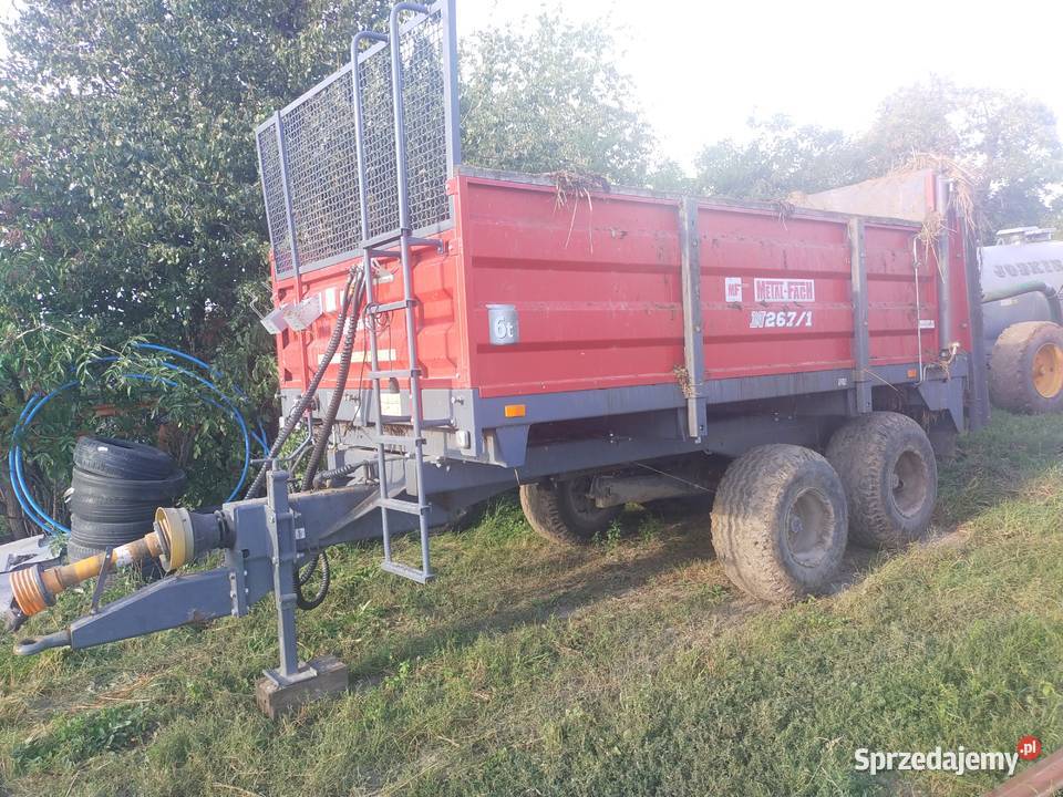 Sprzedam rozrzutnik obornika 6 ton 2017 NOWY Łęczyca