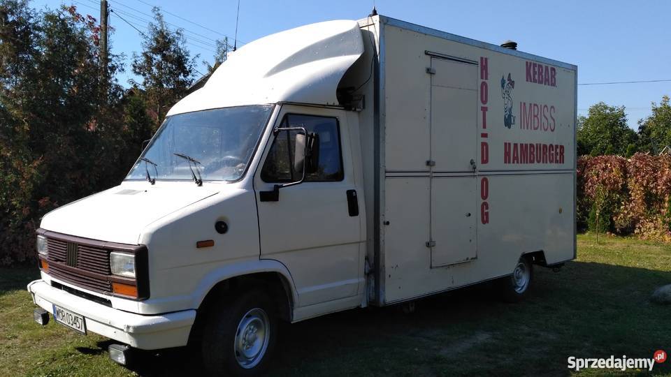 Sprzedam samochód gastronomiczny food truck Fiat mazowieckie Ostrów Mazowiecka sprzedam