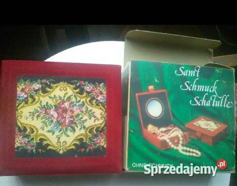 sprzedam szkatułke na biżuterie