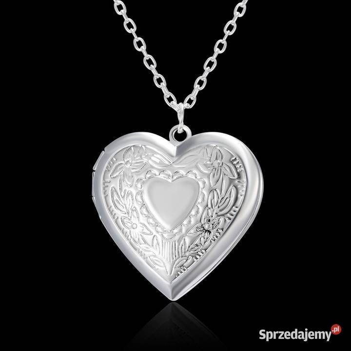 Walentynkowy grawerowany naszyjnik