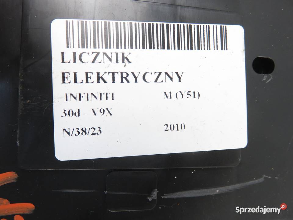 LICZNIK INFINITI M Y51 30d 1101310008