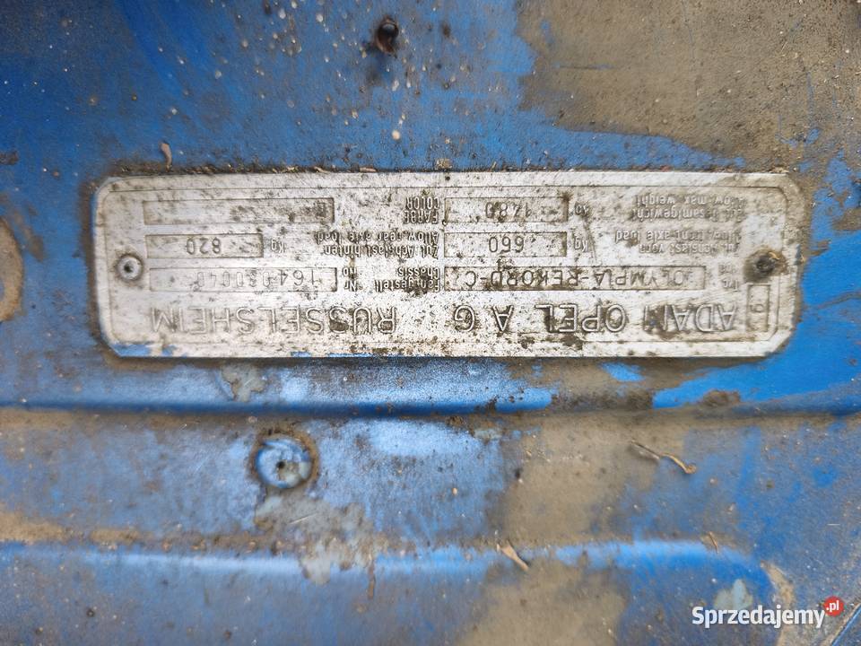 Opel record Pozostałe Radzyń Podlaski