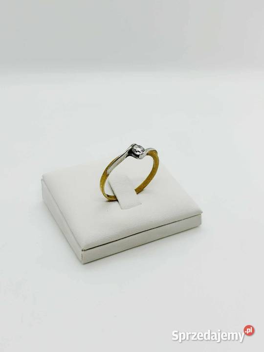 Nowy Złoty Pierścionek pr 333 206g Rozmiar 24