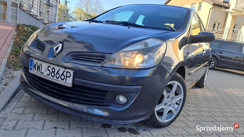 Renault Clio 16 16v 2006 przebieg 175000 wspomaganie kierownicy