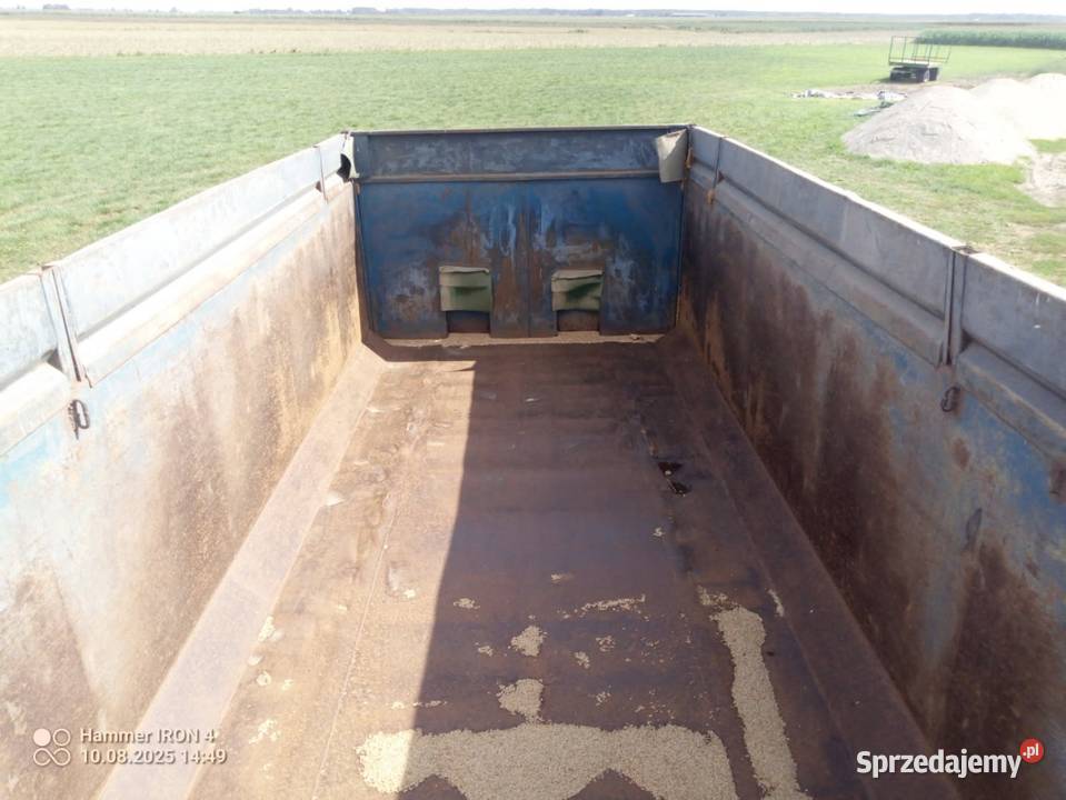 Przyczepa rolnicza 16 ton nieuszkodzony Borki-Wyrki