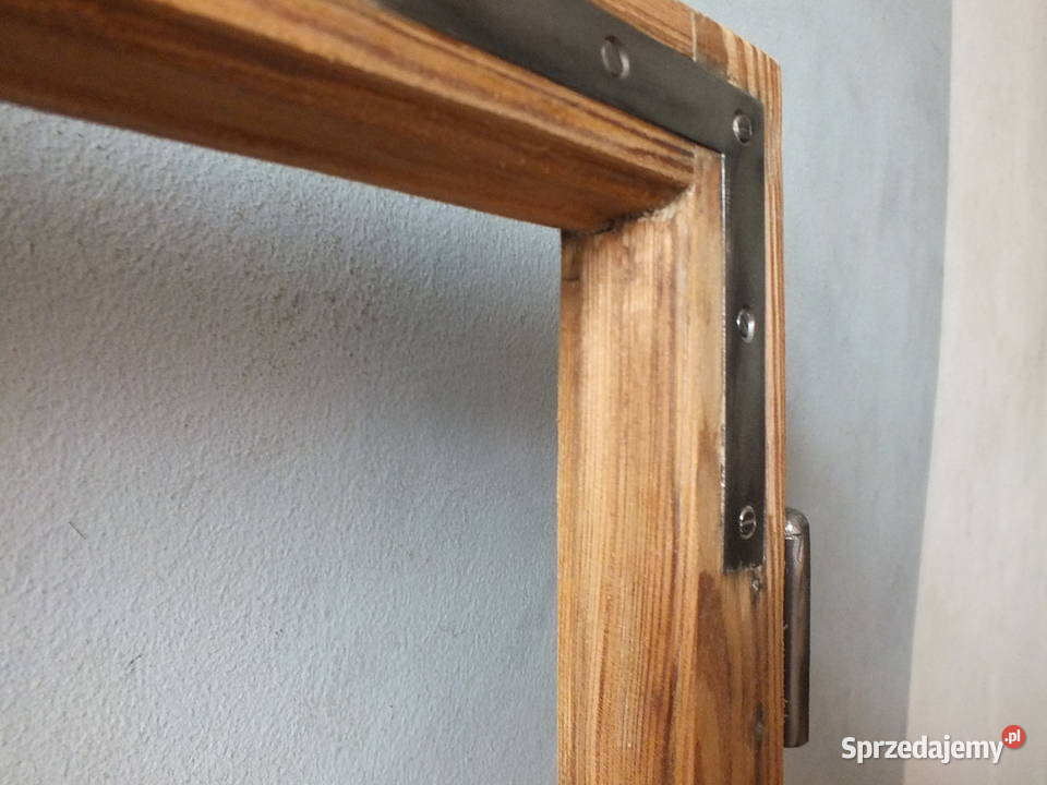 Stare okna drewnianeokoło 1940 piękne komplet dolnośląskie Bielawa