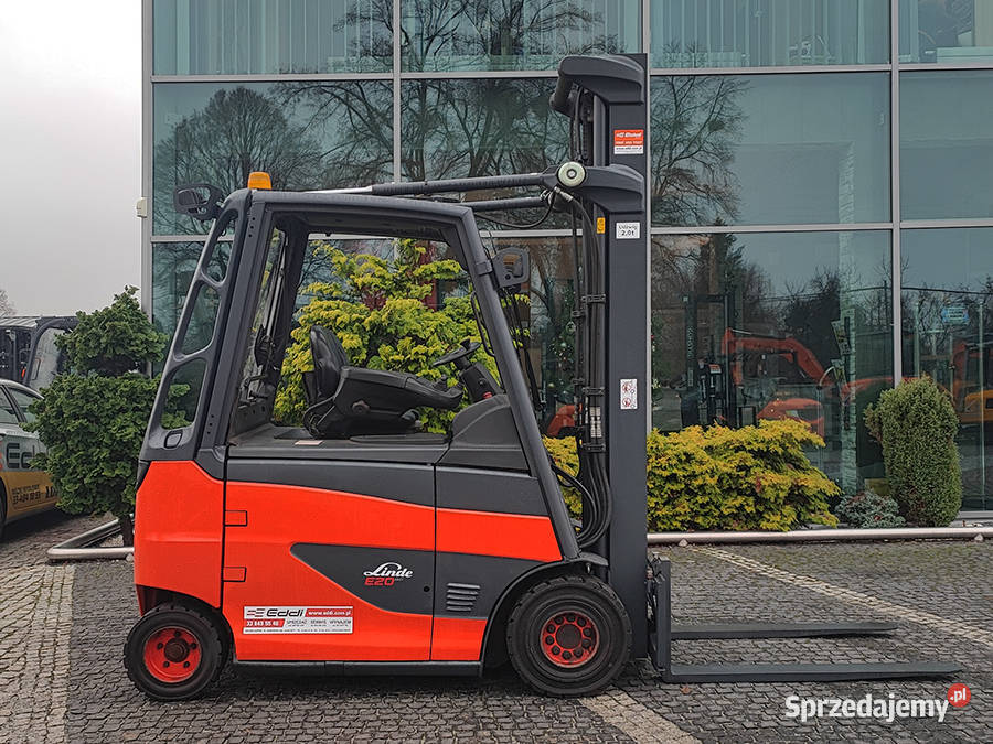 Wózek widłowy elektryczny Linde E2001600 2 t Kęty