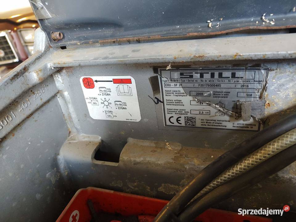 Paleciak elektryczny Still EXU 20 Still Toruń