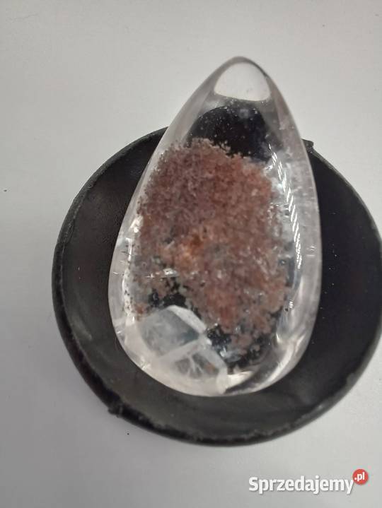 Naturalny kwarc fantomowy jasny a54 26x15mm warmińsko-mazurskie Olsztyn