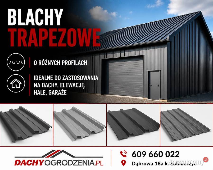 Blachy trapezowe T8T18 Kamieńsk
