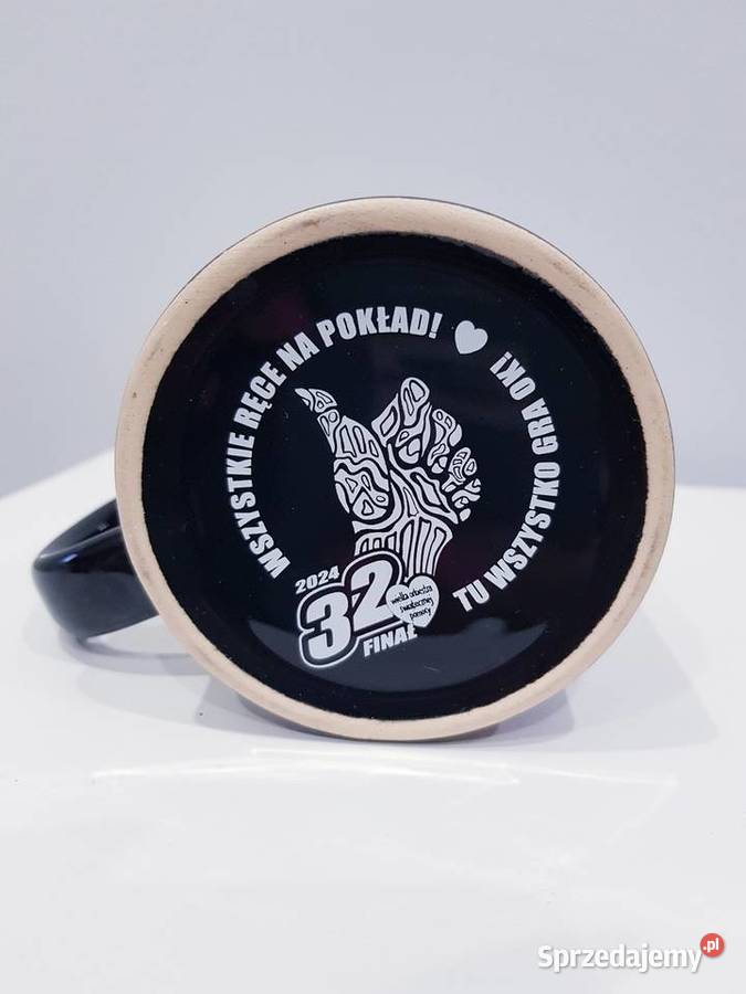 Ceramiczny kubek 32 finału WOŚP śląskie Dąbrowa Górnicza