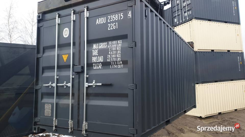Sprzedam kontenery morskie magazynowe 20DVDC OW Magazynowanie