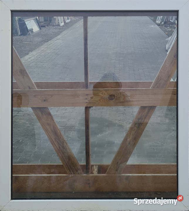 OKNA KacprzaK Witryna 101X113 FIX Używany PCV Lublin