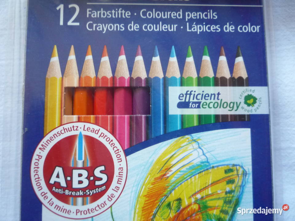 NOWE STAEDTLER Kredki ołówkowe 12 kolorów Szczecin