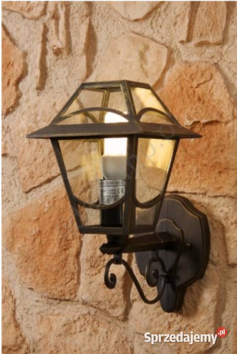 Dekoracyjna lampa latarnia oświetlenie lampion śląskie Poraj