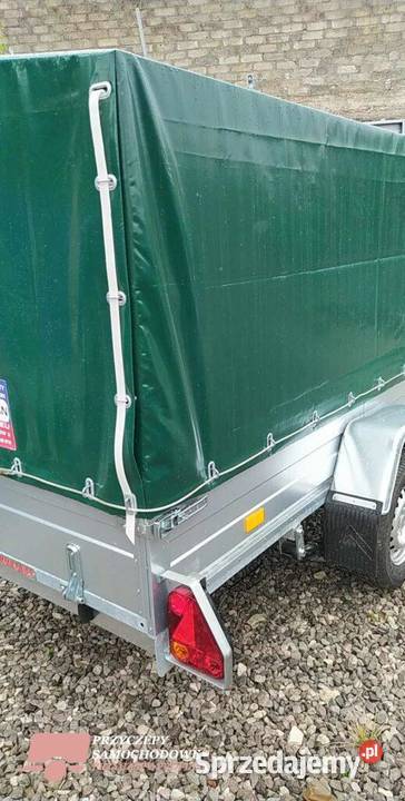 Przyczepa lekka z plandeką RYDWAN model A750E2 lubelskie sprzedam