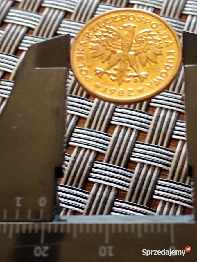 Sprzedam monete 2 zlote 1982 r mosiadz