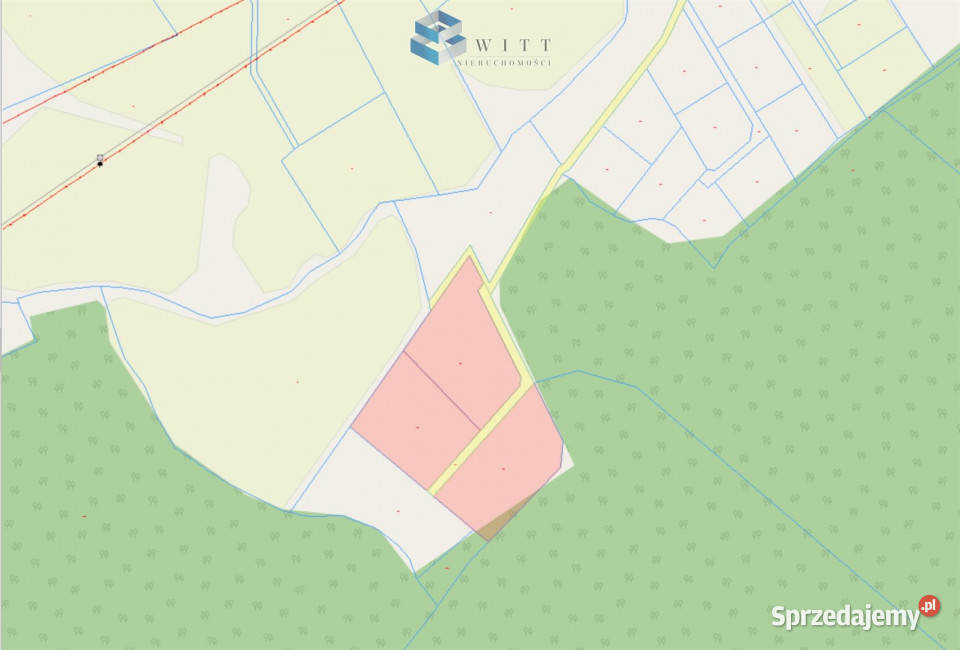 Działka Jędrychówko 7979m2 warmińsko-mazurskie
