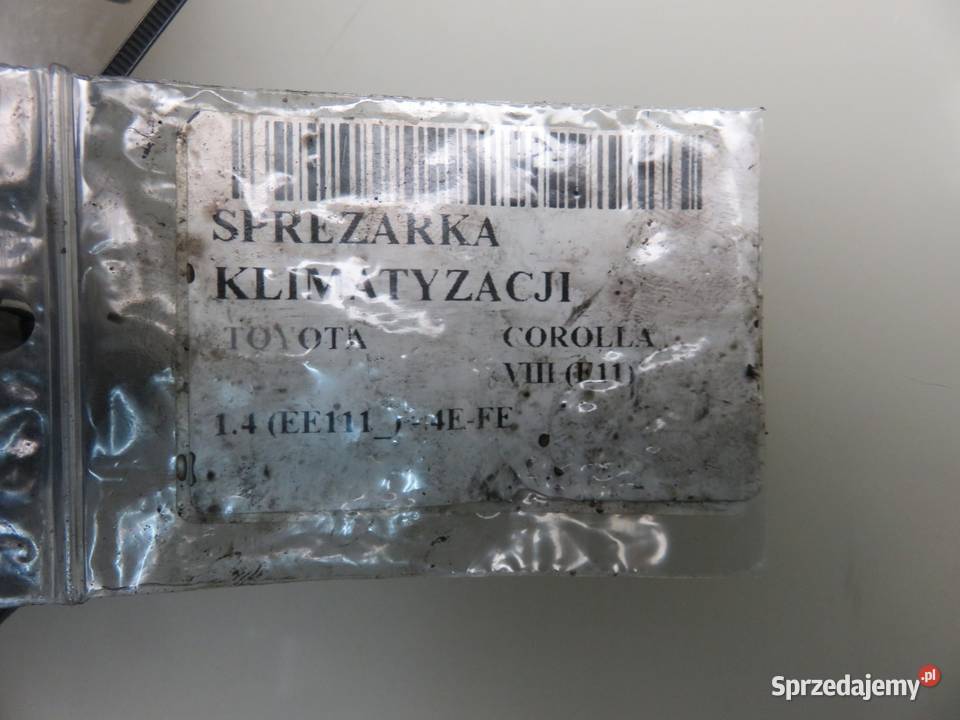 KOMPRESOR KLIMATYZACJI TOYOTA COROLLA VIII E11 sprzedam