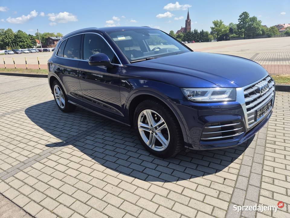 Audi Q5 20TDI 190 SLine Quatro 2017r wielkopolskie Leszno