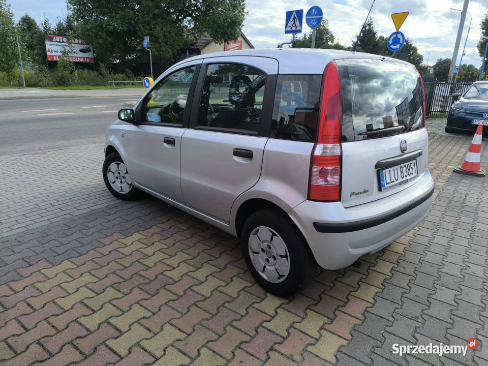Fiat Panda 11i 54 Salon Polska I rej2009 II komputer pokładowy Samochody osobowe Łuków