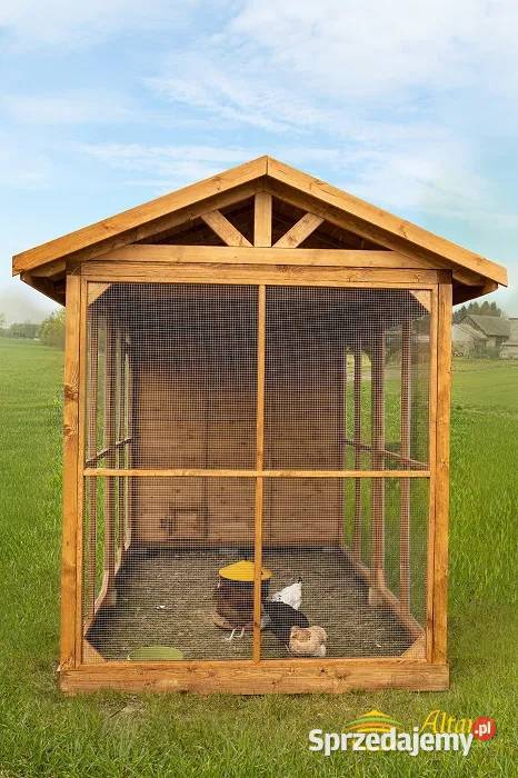 KURNIK KLATKA Z WYBIEGIEM ROZMIAR 6x2 m Parzymiechy