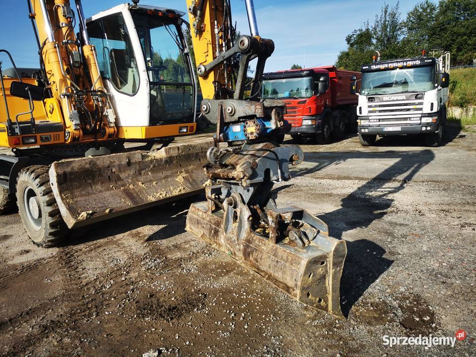 Koparka Kołowa liebherr 900 rototilt głowica Koparki Cieszyn
