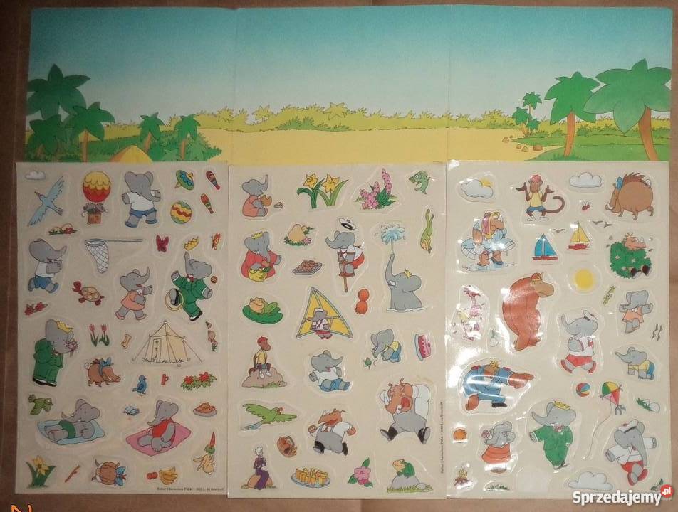 Słoń Barbar Play Pictures Spears game 1990 retro Pozostałe Rzeszów sprzedam