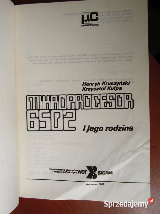 Mikroprocesor 6502 i jego rodzina Henryk