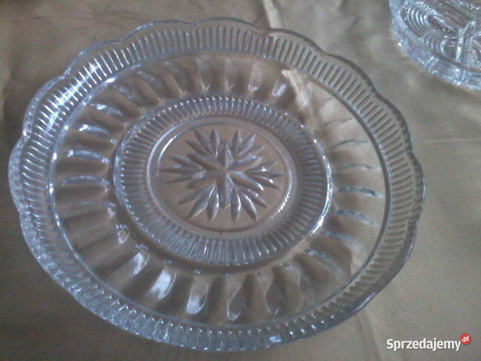 kryształy szkło patera salaterki etc prl śląskie Częstochowa