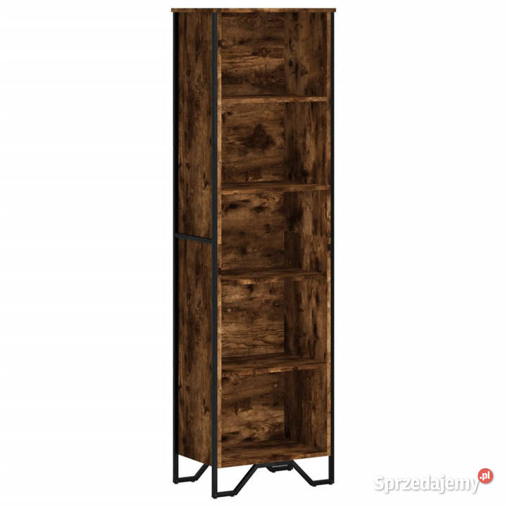 Regał przydymiony dąb 50x31x169 materiał Warszawa sprzedam