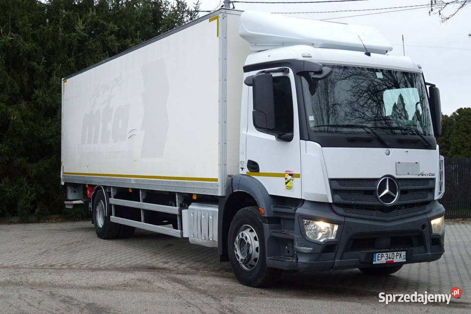 Mercedes Antos 1830 Euro6 kontener 21pal winda mazowieckie Góra Kalwaria
