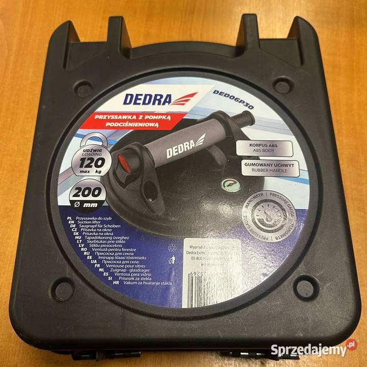 Przyssawka do szyb z pompką Dedra DED06P30 warmińsko-mazurskie Elbląg
