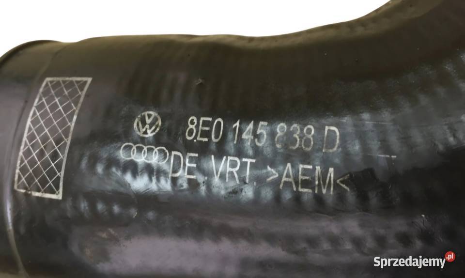 RURA WĄŻ PRZEWÓD POWIETRZA INTERCOOLERA AUDI A4 Działoszyce