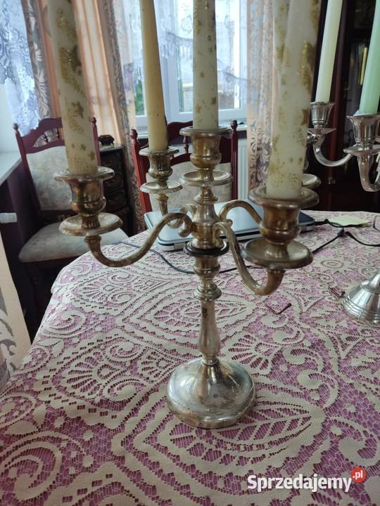 wyprzedaż kolekcji kandelabry świecznik sprzedam