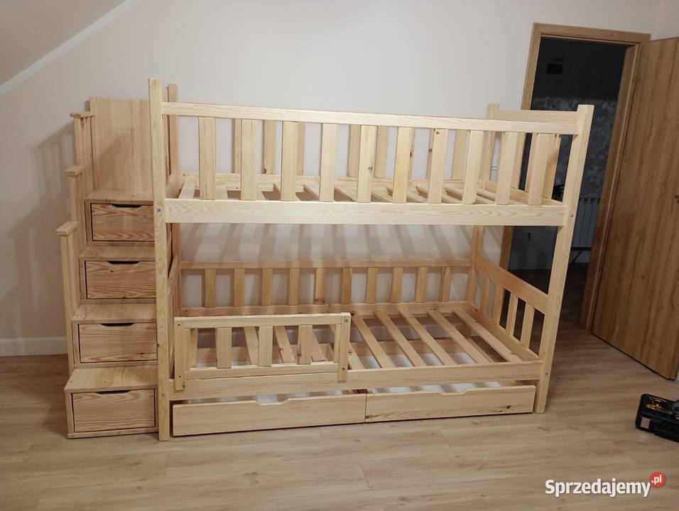 Łóżko piętrowe drewniane Rzeszów
