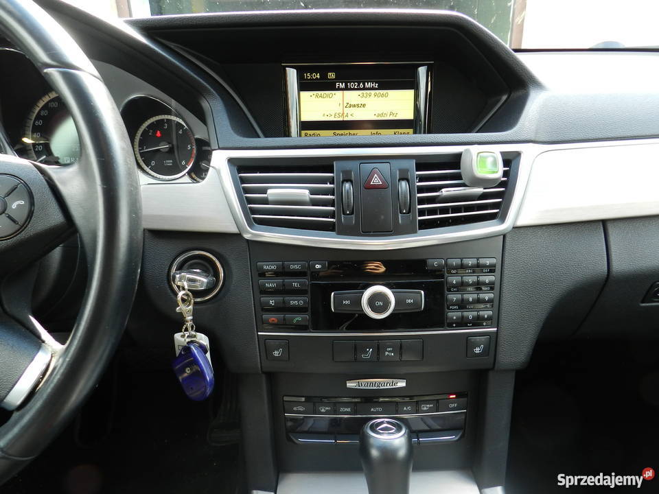 Mercedes Benz E klasa w212 AVANTGARDE skórzana tapicerka Krzyżowa