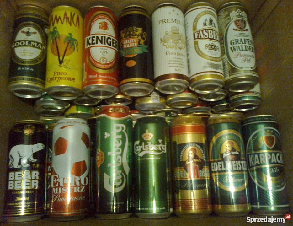 kolekcja 196 puszek Poznań sprzedam