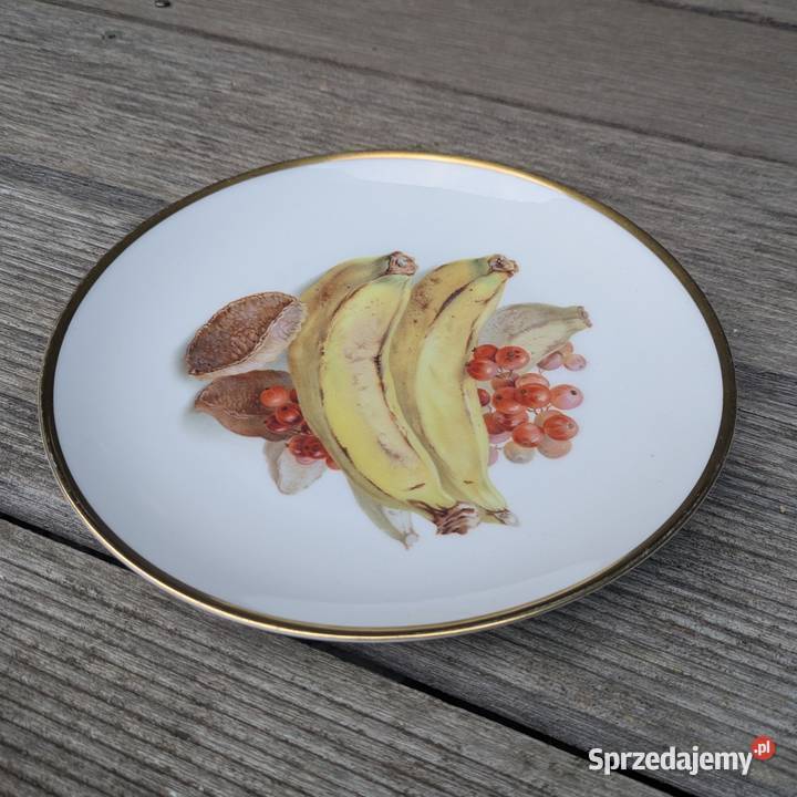Talerz z owocami 2 Thomas Bavaria Porcelana i szkło Legnica sprzedam