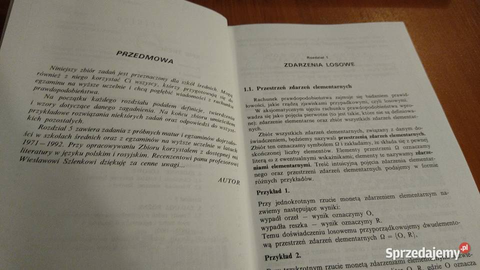 Zbiór zadań z rachunku prawdopodobieństwa szkół Gdańsk