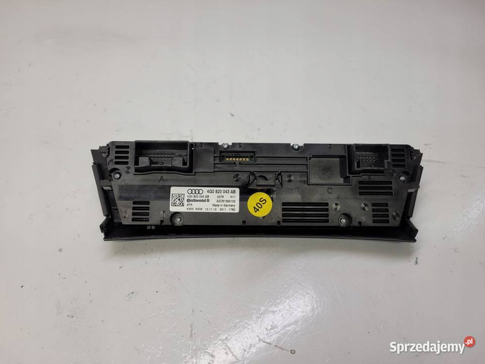 PANEL KLIMATRONIK AUDI A6 C7 A7 4G0820043AB