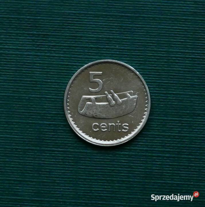 FIDŻI 5 centów 2010r Numizmatyka Gliwice