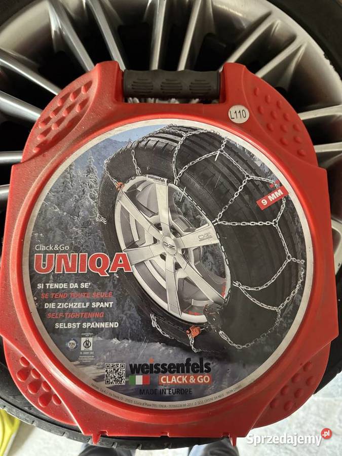 Łańcuchy śniegowe Weissenfels Uniqa ClackGo M32 wielkopolskie Grodzisk Wielkopolski