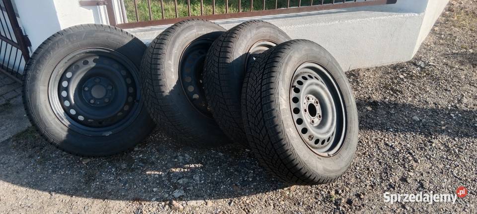 Opony zimowe R16 z felgami 5x1143 Lubzina