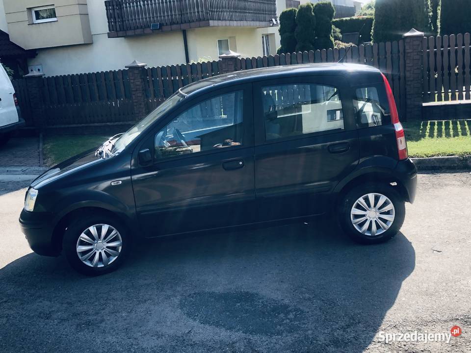 Fiat Panda II 11MPI 55 Czarny metalizowany Przeworsk